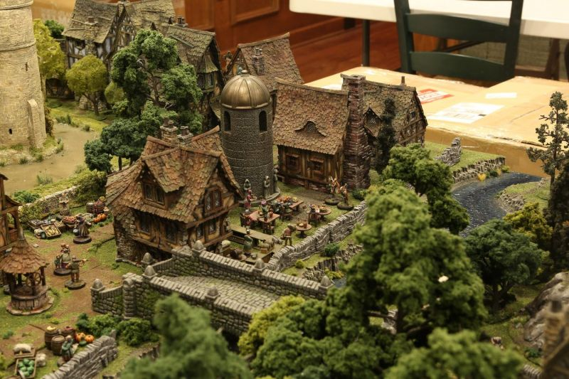 Illustration for article titled Esta impresionante maqueta es el sueño de cualquier amante de los juegos de rol de mesa